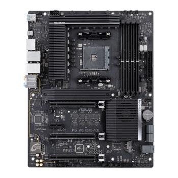 ASUS AMD Ryzen X570 Pro WS X570-ACE AM4 PCIe 4.0 Open Box ATX Motherboard : image 2
