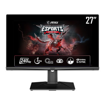 WQHD 240hz MSI Optix MAG274QRX 27インチ MSI Optix MAG274QRX - Gaming Monitor with QHD, IPS Panels, 240Hz