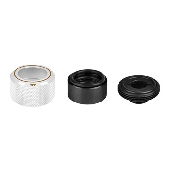 Thermaltake Pacific C-Pro PETG Tube 16mm OD White Compression Fitting - 6-Pack : image 2