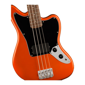 Squier - Affinity Series Jaguar Bass H - Metallic Orange with Indian Laurel Fingerboard : image 2