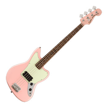 Squier - Affinity Series Jaguar Bass H - Shell Pink with Indian Laurel Fingerboard : image 1