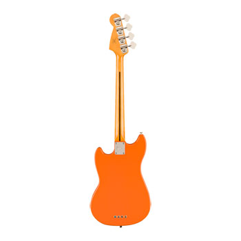 Squier - FSR Classic Vibe '60s Competition Mustang Bass, Capri Orange with Dakota Red Stripes : image 4