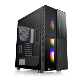 Thermaltake Versa T26 TG ARGB Black Mid Tower PC Case : image 1
