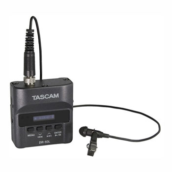 (Open Box) Tascam DR-10L Digital Audio Recorder With Lavalier Microphone : image 1