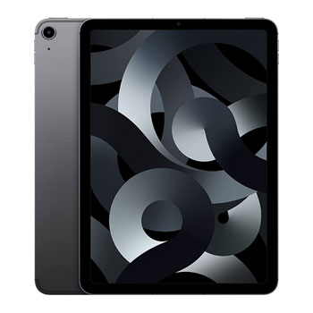 Apple iPad Air 5th Gen 10.9" 256GB Space Grey WiFi + Cellular Tablet : image 1