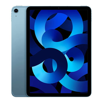 Apple iPad Air 5th Gen 10.9" 256GB Blue WiFi + Cellular Tablet : image 1