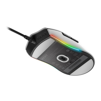 NZXT LIFT Lightweight Ambidextrous White RGB Gaming Mouse : image 4
