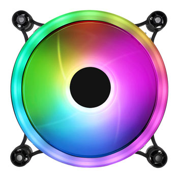 CiT Raider Dual Ring Rainbow RGB 12cm Fan : image 2