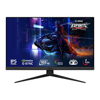 MSI 27" Full HD 165Hz G-SYNC Compatible IPS Gaming Monitor