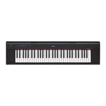 Yamaha - NP-12, Portable Piano-Style Keyboard (Black) : image 2