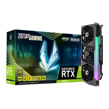 ZOTAC NVIDIA GeForce RTX 3090 Ti 24GB AMP EXTREME HOLO Ampere Graphics Card