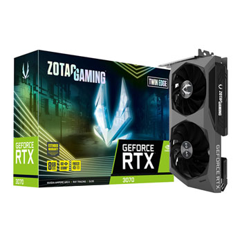 ZOTAC NVIDIA GeForce RTX 3070 8GB GAMING Twin Edge LHR Ampere Graphics Card