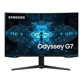 Samsung 27" Odyssey G7 240Hz WQHD G-Sync Compatible Curved Gaming Monitor : image 2
