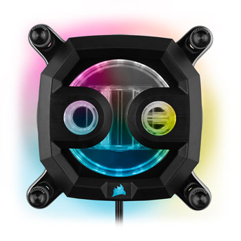 Corsair Hydro X XC7 RGB PRO Black Intel/AM4 CPU Water Block : image 2