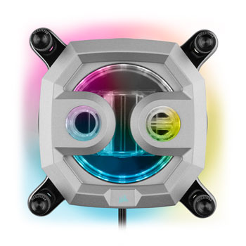 Corsair Hydro X XC7 RGB PRO Silver Intel/AM4 CPU Water Block : image 2