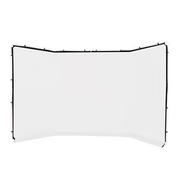 Manfrotto 4m White Panoramic Background Cover