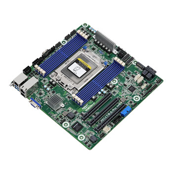 ASRock AMD EPYC 7003 ROMED8U-2T SP3 PCIe 4.0 MicroATX Motherboard : image 1