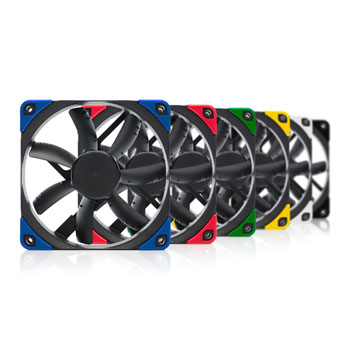Noctua 120mm NF-S12A PWM CHROMAX Airflow Fan with Swappable Anti-Vibration Pads : image 3
