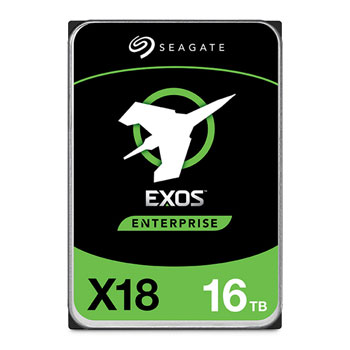 Seagate Exos X18 16TB 3.5" Enterprise SATA Refurbished HDD/Hard Drive 7200rpm : image 2