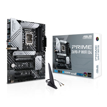 ASUS Intel Z690 PRIME Z690-P WIFI D4 PCIe 5.0 Open Box ATX Motherboard : image 1