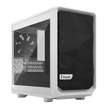 Fractal Meshify 2 Nano Mini ITX Tempered Glass White PC Case