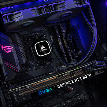 High End Gaming PC with NVIDIA Ampere GeForce RTX 3070 and AMD Ryzen 7 5800X3D : image 4