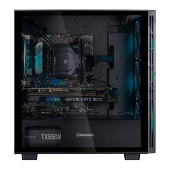 Gaming PC with NVIDIA Ampere GeForce RTX 3070 and AMD Ryzen 7 5800X3D : image 2
