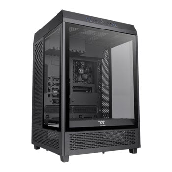 Thermaltake The Tower 500 Black Mid Tower Tempered Glass PC Gaming Case