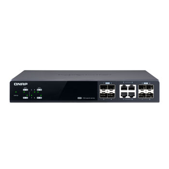QNAP 8 Port 10GbE Layer 2 Web Managed Desktop Switch : image 2