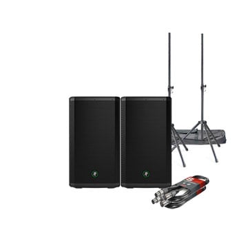 Mackie - Thrash 212 Bundle, Stands & Leads