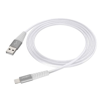 JOBY Charge and Sync Lightning Cable 1.2M White : image 1
