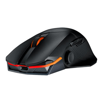 ASUS ROG Chakram X Optical Wireless and Wired RGB Gaming Mouse with Qi Charging : image 4