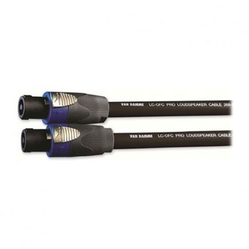 20m Van Damme Neutrik 2x1.5mm NL4FX to NL4FX