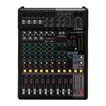 Yamaha - MG12X CV- 12-Channel Mixing Console With SPX : image 2