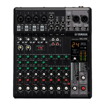 Yamaha - MG10X CV - 10-Channel Mixing Console With SPX : image 2