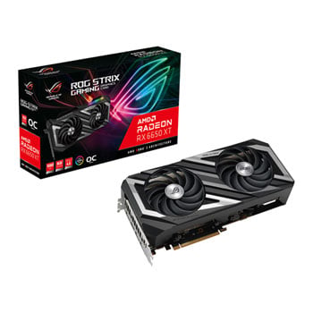 ASUS AMD Radeon RX 6650 XT ROG Strix OC 8GB Graphics Card LN126259