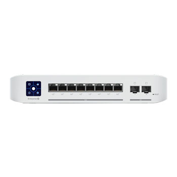 UniFi Switch Enterprise 8 PoE L3 Managed Switch with 2 SFP+ Slots : image 2