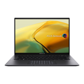 Image of ASUS ZenBook 14" OLED 2.8k Ryzen 7 Laptop - Jade Black