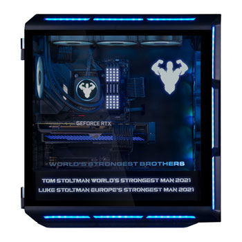 World's Strongest Brothers Inspired PC powered by NVIDIA and Intel : image 2