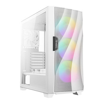Antec DF700 FLUX White Mid Tower Tempered Glass PC Gaming Case : image 1