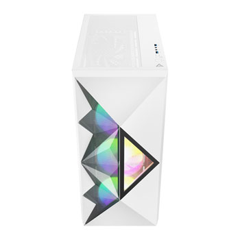 Antec DF800 FLUX White Mid Tower Tempered Glass PC Gaming Case : image 3