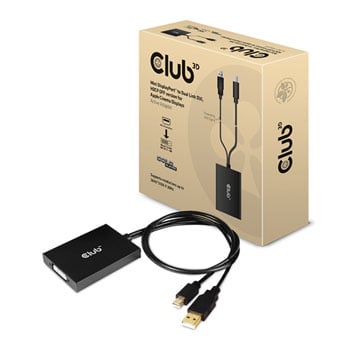 Club3D 60cm mDP to DVI-D DL for Apple Cinema Displays Active Adapter Cable : image 1