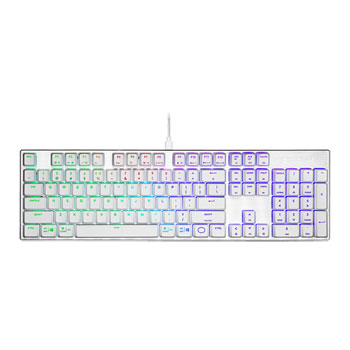 Cooler Master SK652 Wired Red Switch Silver White UK Mechanical Gaming Keyboard : image 2