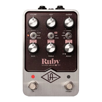 UAFX - Ruby '63 Top Boost Amplifier Pedal