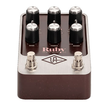 Universal Audio - Ruby '63 Top Boost Amplifier Pedal : image 2