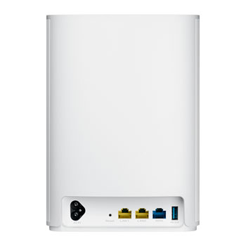 ASUS ZenWiFi (XP4) AX Hybrid AiMesh AX1800 WiFi 6 Single Unit White : image 4