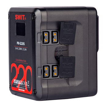 SWIT PB-S220S Multi-Socket Square V-Mount Battery : image 2
