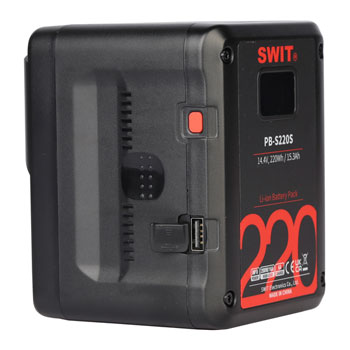 SWIT PB-S220S Multi-Socket Square V-Mount Battery : image 3