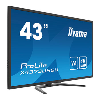 iiyama Prolite X4373UHSU-B1 43" 4K 60Hz UHD Monitor : image 2
