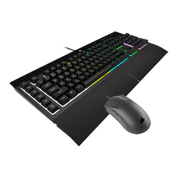 Corsair K55 RGB PRO Membrane Gaming Keyboard + SABRE PRO CHAMPION SERIES Optical Mouse : image 1